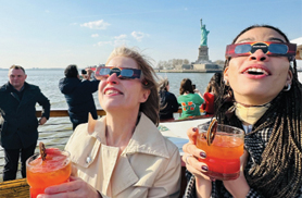 Solar Eclipse Day Cruise viewing on Yacht Manhattan II in NY Harbor