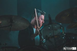 Drummer playing in a Jazz Band