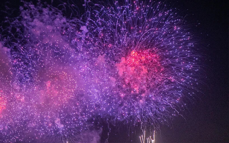 NYE1 Fireworks in the Sky