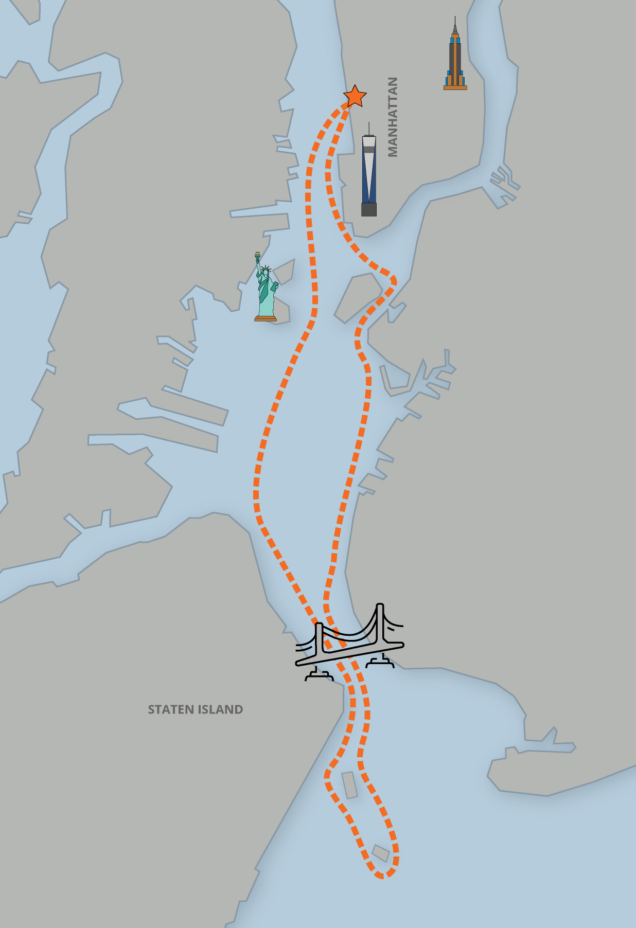 Urban Naturalist winter tour map