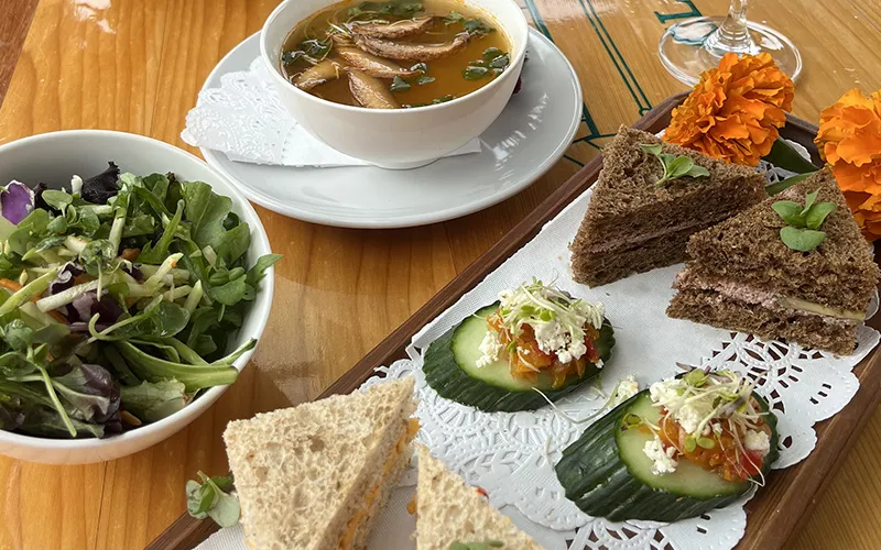 Soup and Sandwhiches