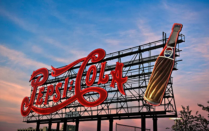 Unframmed14 Pepsi Cola Sign on the east River of NYC