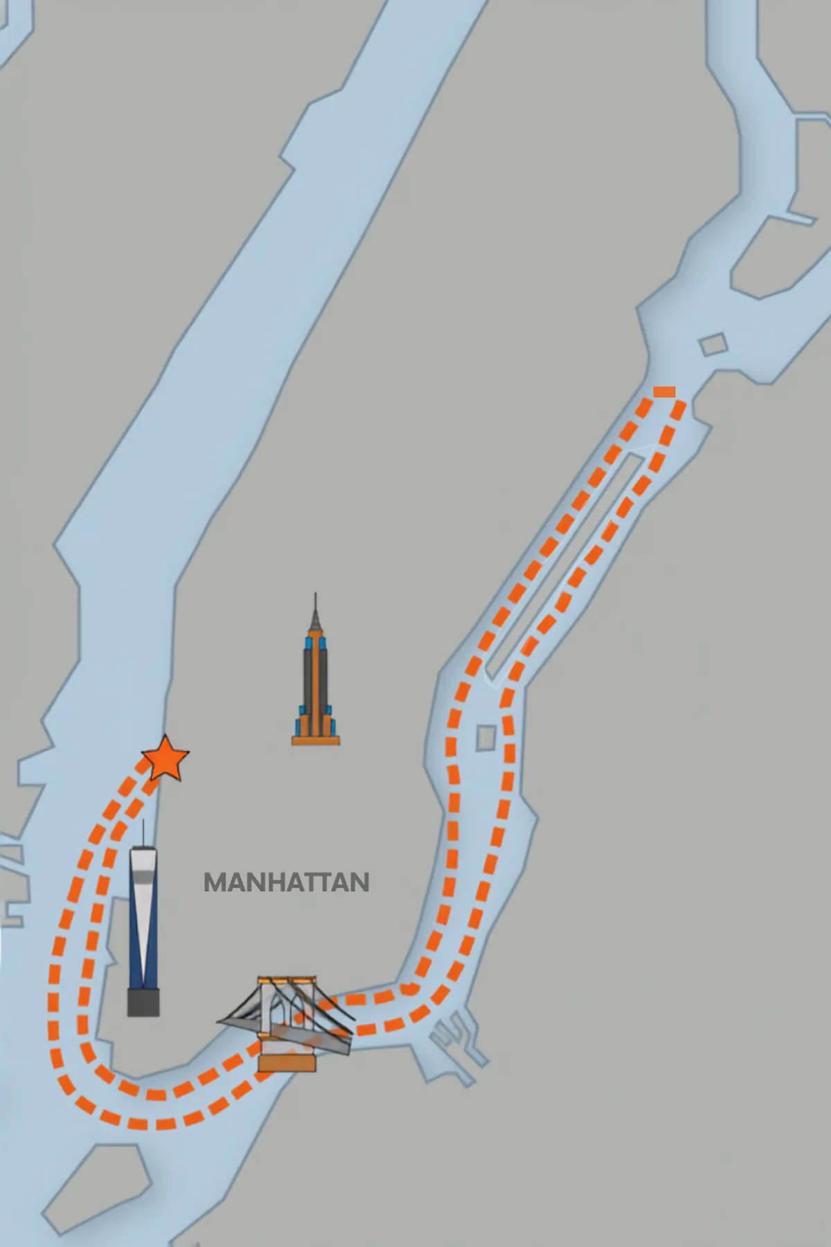 UntappedMap Untapped New York Boat Tour Map