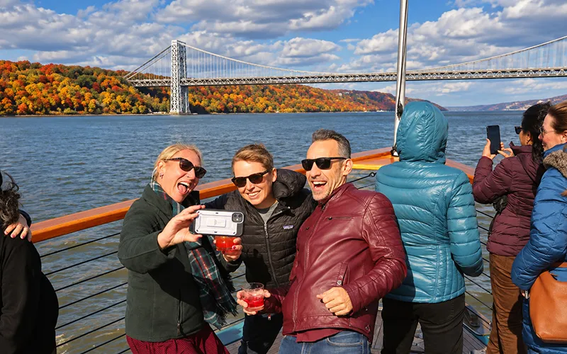 Fall Foliage Selfie